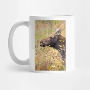 Moose profile, Algonquin Park, Canada Mug